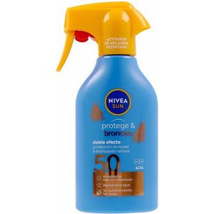 NIVEA - Sun Protect & Tan - Zonnebrandcrème - SPF50+ - 270ml