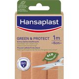 Hansaplast Green & Protect Pleisters - Wondpleisters - Wondverzorging - 1m x 6cm