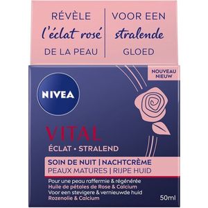 NIVEA Vital Stralende Nachtcrème 50ml