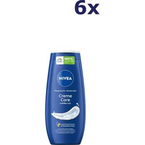 6x NIVEA Creme Care Douchecrème 250ml