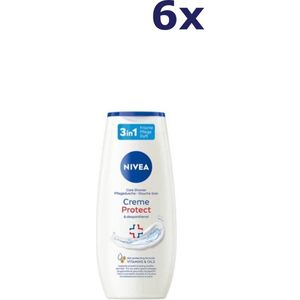 Nivea Douchegel - Creme Protect & Dexpanthenol - 6 x 250 ml
