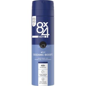 8x4 Deospray Men - No.17 Oceanic Boost 150 ml