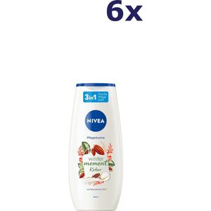 6x Nivea Douchegel - Winter Moment Cacao 250 ml
