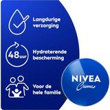 NIVEA Crème Blik - 3 x 250ml - Voordeelverpakking