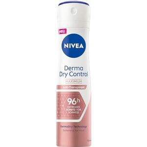 NIVEA Derma Dry Control Deodorant, 150 ml (Pak van 1)
