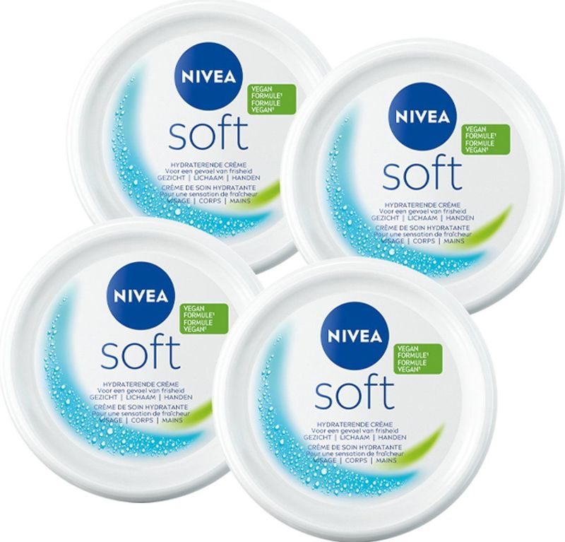 NIVEA - Soft - Handcrème - 50ml - Met Vitamine E en Jojoba-olie