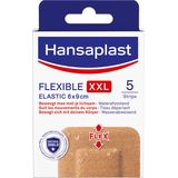 Hansaplast - Flexible XXL Pleisters - Groot - Elastisch - Ademend