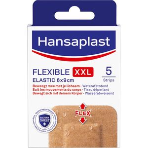 Hansaplast - Flexible XXL Pleisters - Groot - Elastisch - Ademend
