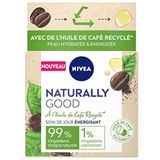 Nivea - Naturally Good - Dagverzorging - 50 ml - Energizing met Gerecyclede Koffieolie