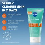 Nivea - Derma Skin Clear - Gezichtscrub - 150 ml - Salicylzuur en Niacinamide