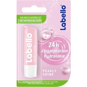 Labello Lippenbalsem Blister Pearly Shine - 12 stuks - Voordeelverpakking