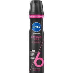 NIVEA - Extreme Grip - Haarstylingspray - 250 ml - Voedende Formule met UV-bescherming