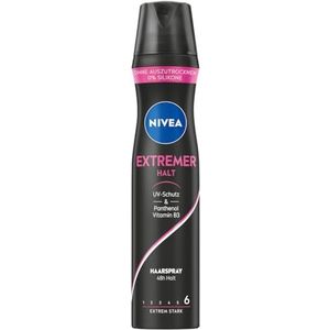 NIVEA Extra hold 89376-01000-56 Styling Spray, Transparant, 250 ml (Pak van 1)