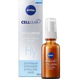 NIVEA Cellular Serum Gezicht met Hylaronzuur - Gezichtsserum - Voor een Stevigere en Vollere Huid - 30ML