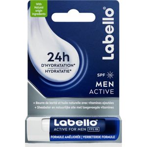 Nivea - Men Active - Lippenbalsem - Natuurlijke Ingrediënten - 4.8g