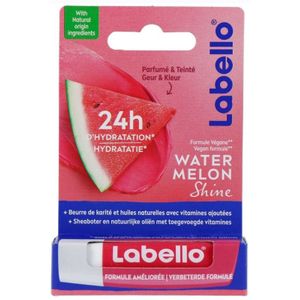 2e halve prijs: Labello Lippenbalsem Blister Watermelon Shine 4.8 gr