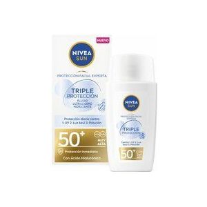 NIVEA - Sun Triple Protection - Gezichtszonnecrème - SPF 50+ - 40 ml