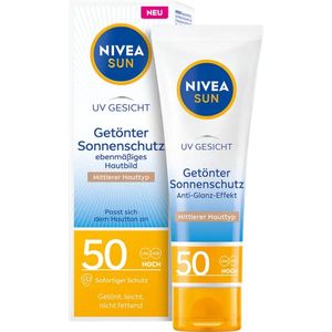 NIVEA SUN UV Gezicht BB Cream SPF50, 50 ml