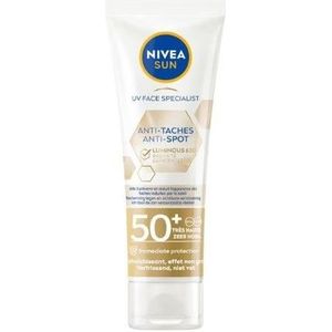 NIVEA Sun Luminous630 Anti-Spot SPF50+ Zonnefluïde - Zonbescherming voor het gezicht