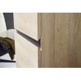 Primo Garderobenschrank  Lennox ¦ holzfarben ¦ Maße (cm): B: 54 H: 200 T: 40.0 Garderoben & Kleiderstangen > Garderobenschränke - Möbel Kraft