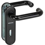 Fs Drückergarnitur D-110 Kurzschild für bb/pz schwarz ppn - 545970 - Hörmann
