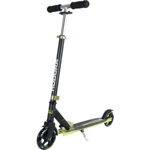 HUDORA BigWheel Scooter - Scooter voor kinderen en volwassenen - Stadsscooter tot 100 kg - Opvouwbaar en in hoogte verstelbaar - Groen - 14254