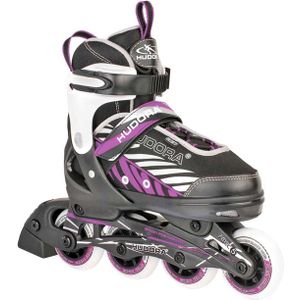 Hudora Mia inlineskates voor kinderen, zwart/roze, maat 29-32