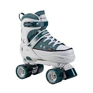 HUDORA Rolschaatsen, sneakers voor kinderen en jongeren - in grootte verstelbare rolschaatsen - comfortabele quad-skates, disco roller