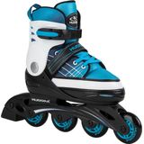 Hudora inlineskates voor volwassenen, uniseks, basic, blauw, maat 34-37, One Size