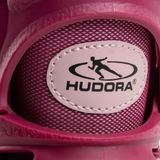 HUDORA Inline Skates Comfort, strong berry | Gr. 35-40 | Softboot Inliner rolschaatsen verstelbaar in lengte en breedte