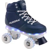 HUDORA Roller Skates Advanced, navy LED, rolschaatsen Gr. 29/30