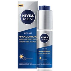 NIVEA MEN - Anti-Aging Hyaluron Hydro - Gezichtsgel - 50 ml