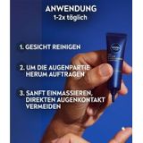 NIVEA MEN - Hyaluron Oogcrème - 15 ml - Voor Mannen