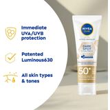 NIVEA - UV Face Luminous630 - Gezichtszonnecrème - SPF 50+ - 40 ml