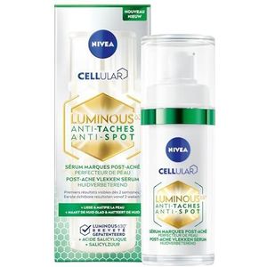 NIVEA - Cellular LUMINOUS630 - Gezichtsserum - Transparant - 30 ml, Met Salicylzuur en Hyaluronzuur