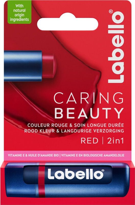 Labello Lippenbalsem Caring Beauty Red 5.5 ml