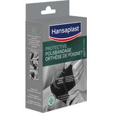 Hansaplast Protective Sport Pols Bandage - Polssteun - Pols Brace - Handbrace - Verstelbaar - Zwart - 1 Stuk