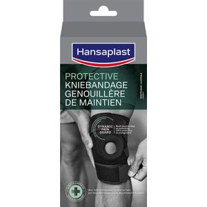 Hansaplast Protective Sport Kniebandage - Zwart - One size