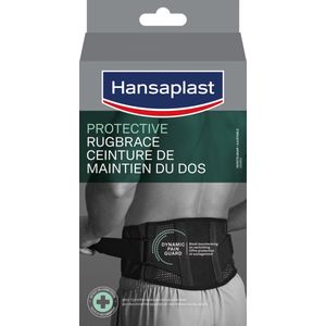 Hansaplast Protective Sport Rugbrace - Onderrug Brace - Rugsteun - Verstelbaar - Zwart - 1 Stuk