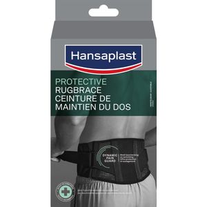 Hansaplast Protective Sport Rugbrace - Onderrug Brace - Rugsteun - Verstelbaar - Zwart - 1 Stuk