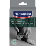 Hansaplast Protective Sport Enkel Bandage - Enkelsteun - Enkel Brace - Verstelbaar - Zwart - 1 Stuk