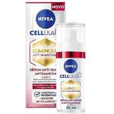 NIVEA Cellular Luminous 630 2-in-1 anti-vlekken en anti-aging serum (1 x 30 ml), verstevigend gezichtsserum en diepe rimpelvuller, anti-rimpelserum met collageenbooster