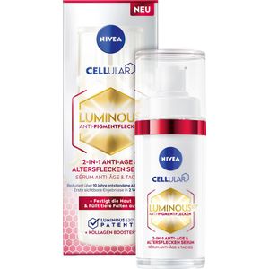 NIVEA - Luminous Collageen Booster Serum - Gezichtsverzorging - Huidvriendelijk