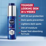 NIVEA MEN - Luminous Anti-Age Power - Gezichtscrème - SPF30 - 50 ml