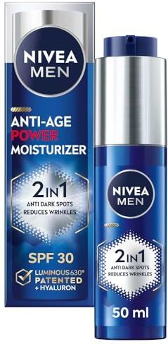 NIVEA MEN - Luminous Anti-Age Power - Gezichtscrème - SPF30 - 50 ml