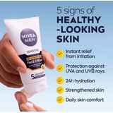 NIVEA MEN - Sensitive Moisturiser - Gezichtscrème - Hydraterend - SPF 15