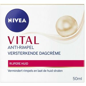 NIVEA - Vital - Dagcrème - 3 x 50 ml - Anti-Rimpel Versterkend Voordeelverpakking