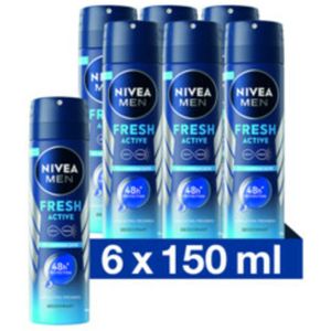 NIVEA - Men Deodorant Spray - Fresh Active - 150 ml