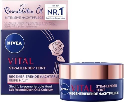 NIVEA - Vital Stralende Teint - Gezichtscrème - 50 ml - Hydraterende Anti-Rimpelcrème