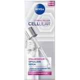 NIVEA Cellular Hyaluronzuur Serum Gezicht - Gezichtsserum met Hyaluron - Rimpelvullend en Hydraterend - 30ml